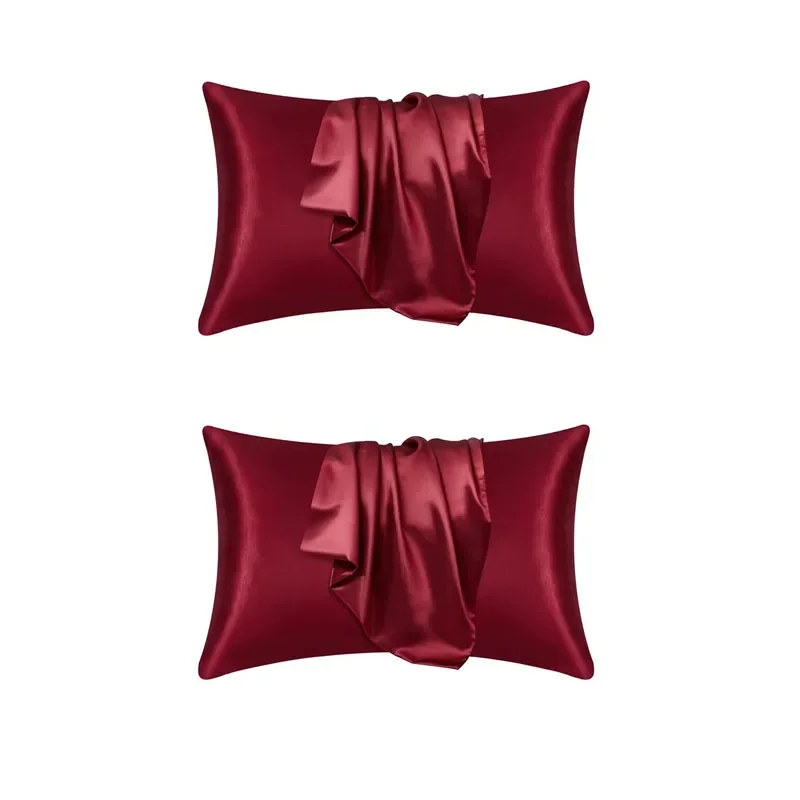 Luxurious Silk Pillowcase for Hair and Skin - Silky Satin Comfort and Elegant Home Decor