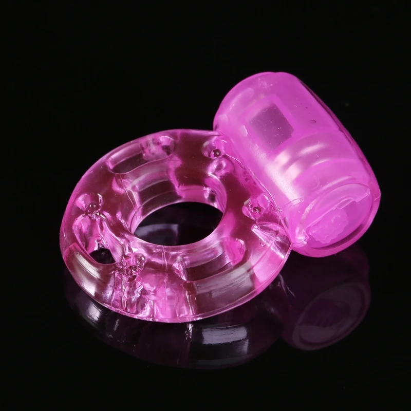 Vibrator Sex Toy Men Vibration Collars Delay Premature Ejaculation Lock Fine Ring Penis