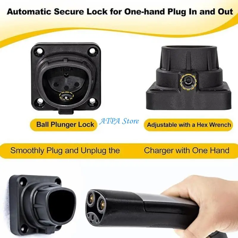 U13C 적응형 차량 충전 벽면 브래킷 지원 간편한 스냅온 설치 공간 효율적인 차고 정리 시스템