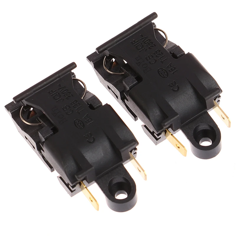 

13A 16A Electric Kettle Thermostat Switch 2 Pin Terminal Kitchen Appliance Parts Kettle Steam Switch Accessories