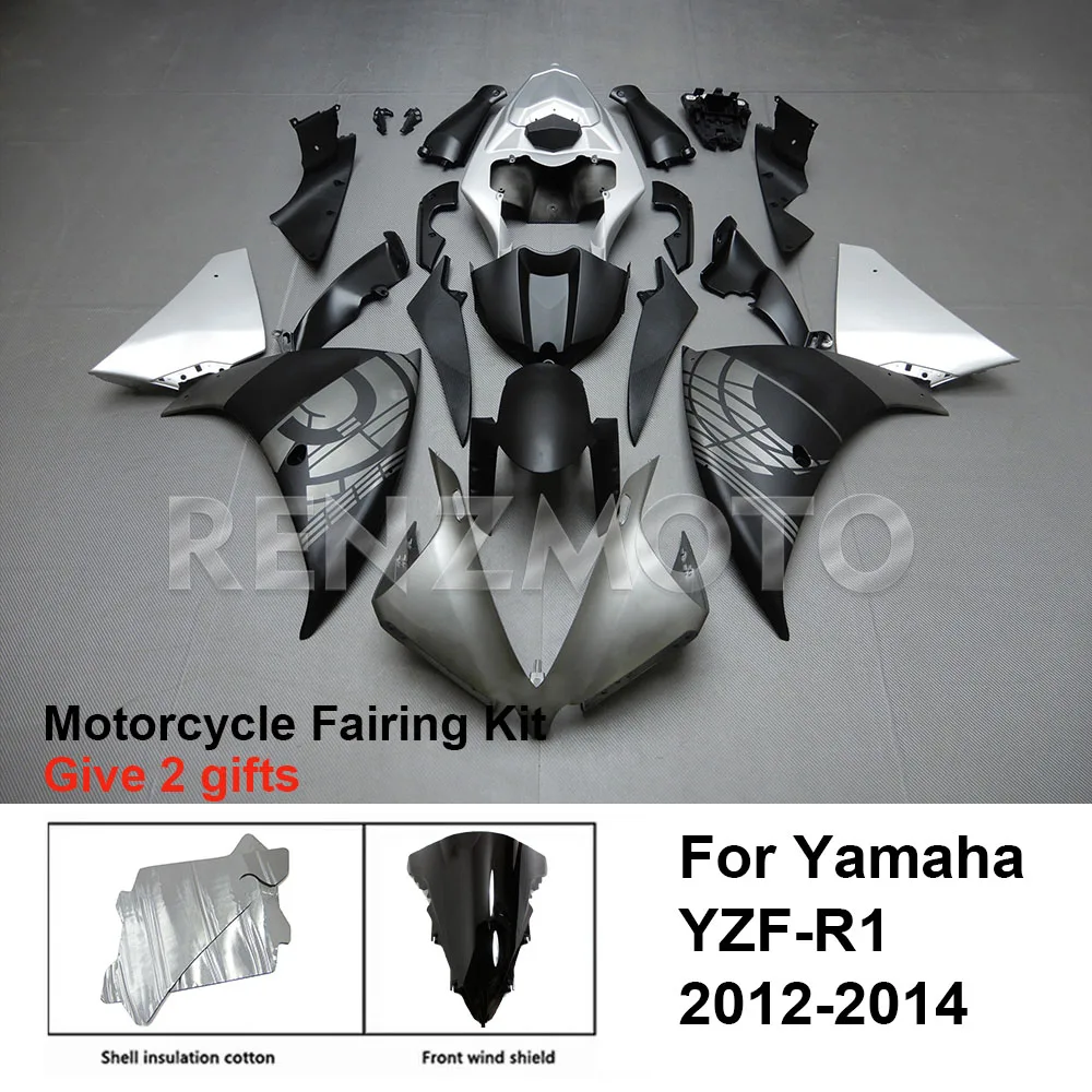 

Motorcycle Fairing Set Body Kit Plastic For YAMAHA YZF-R1 YZF R1 2012-2014 Accessories Injection Bodywork Y1013-101a