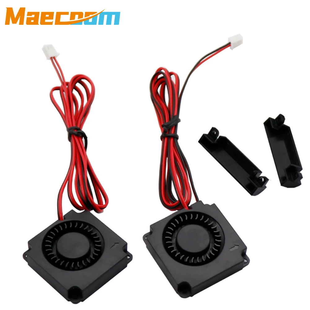 3D 프린터 액세서리, DC 터보 팬 베어링 송풍기, 방사형 냉각 팬, Creality Ender3 V2 CR-10 키트, 12V, 24V, 40x10mm, 4010, 40mm