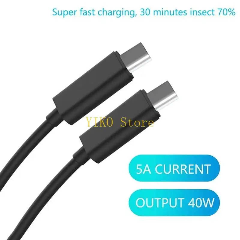 컨트롤러 스위치 폰용 2 in 1 Type-C USB 고속 충전 케이블 코드용 K32C