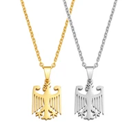 Anniyo German Eagle Pendant Neckalces Stainless Steel Germany Jewelry for Women Girls Gifts for Mom and Daughter #508062 - Image 5