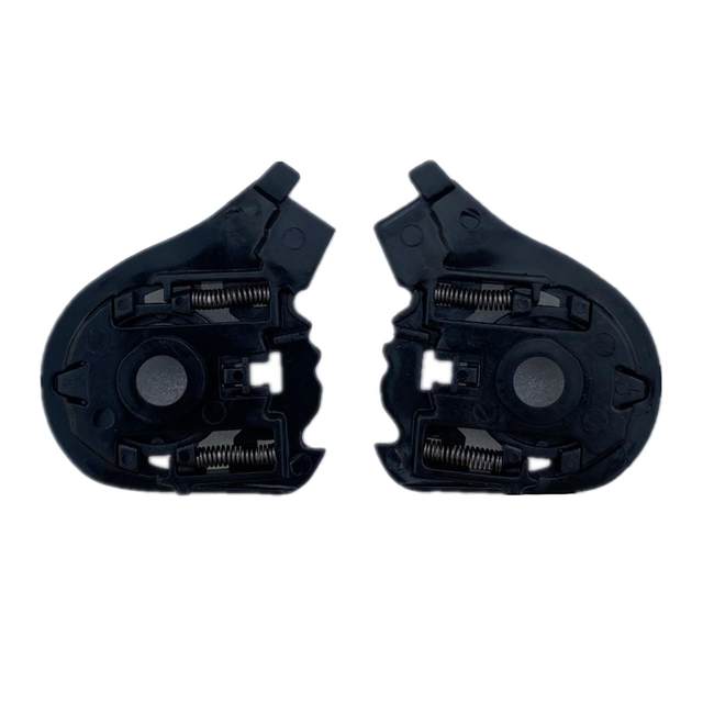 2 Pieces Motorcycle Helmet Lens Base Helmets Visor Mounts Fits for Ff325