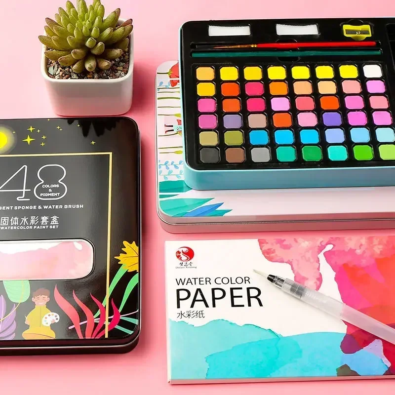 63-Piece Kids' Watercolor Paint Set 2