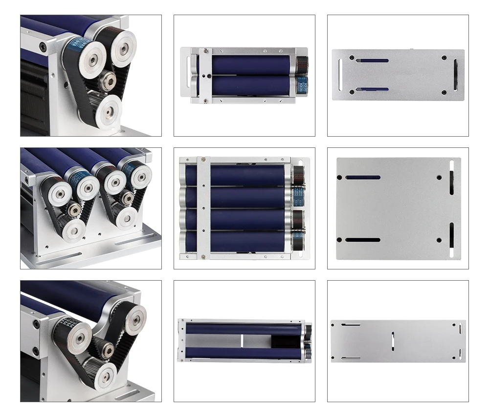 Ultra-Laser-Rotationswalzenachsen-Befestigungs vorrichtung für CO2-und Faserlaser-Ending-Maschine, kunden spezifisch für Glasflaschen – Detail 10