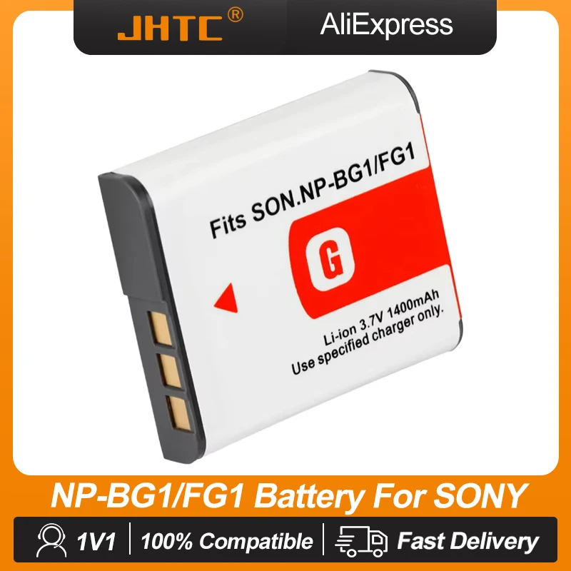 Sony Cyber-Shot DSC-H9/B Batterie et chargeur de rechange