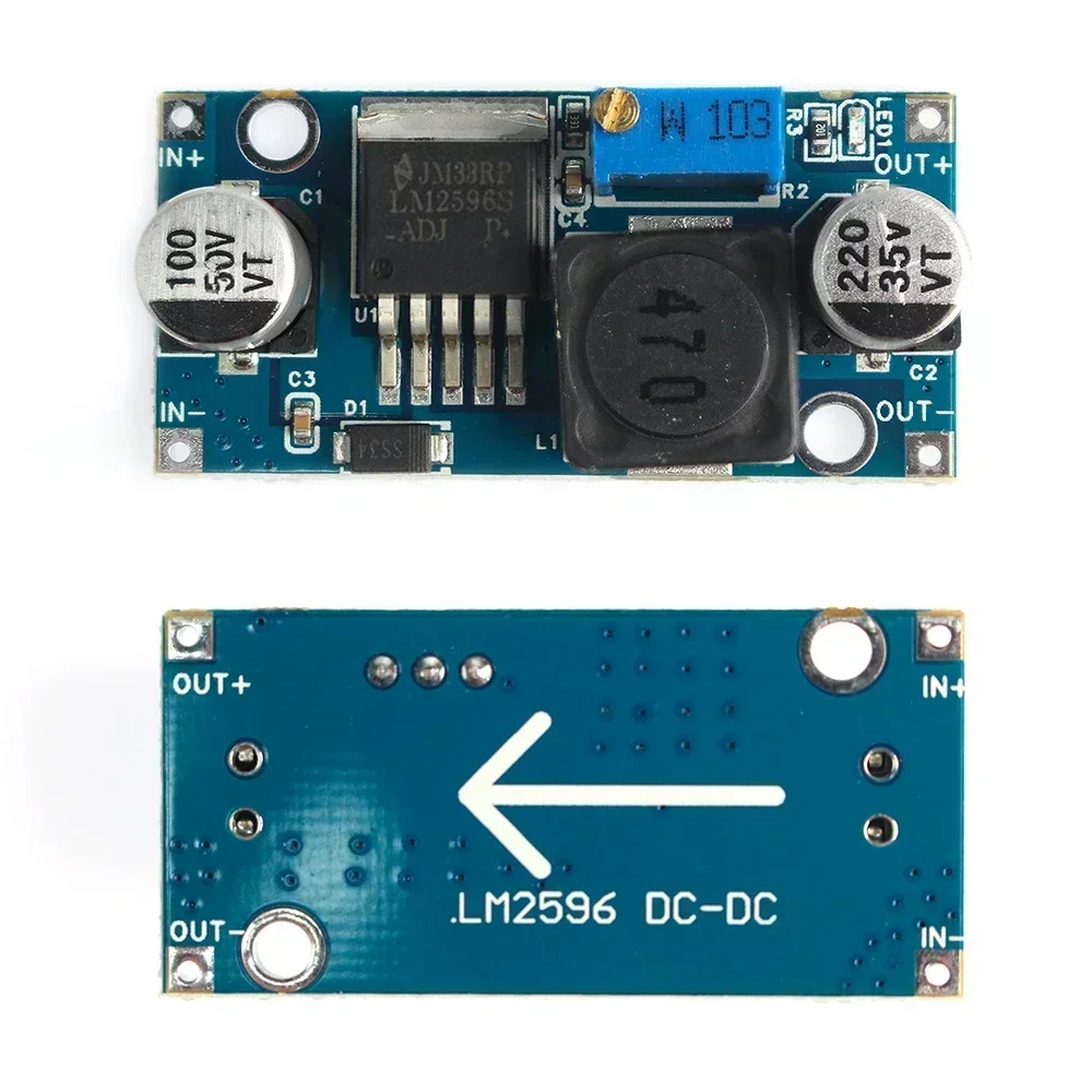 MT3608 조정 가능한 스텝 업 모듈 Mini360 LM2596 DC-DC 벅 컨버터 MP1584EN 스텝 다운 전원 공급 장치 모듈