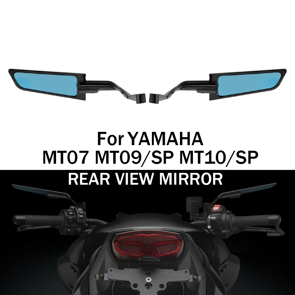 

For YAMAHA MT-07 MT-09 Accessories Motorcycle Rear Side View Mirrors Rearview Mirror MT07 MT 07 MT09 MT 09 2021 2022 2023