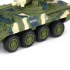 8012 Mini RC Tank With Light Model Military Toy Vehicle Rotatable Wireless Charging Tanks Simulation Gifts Toys for children 3