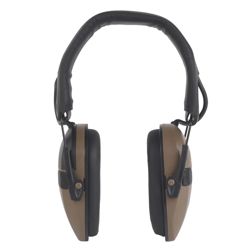 Tactical Multiple Color CS Shooting Training Headset with Noise Reduction Knob Adjustment Hearing Headset Hunting Accessories