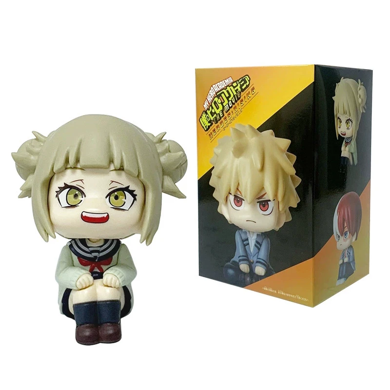My Hero Academia Set 5 Figure PVC 7-11 Cm - Deku, Todoroki, Bakugou, Aizawa, Kirishima - Decorazione Torta E Regalo Fan - 5