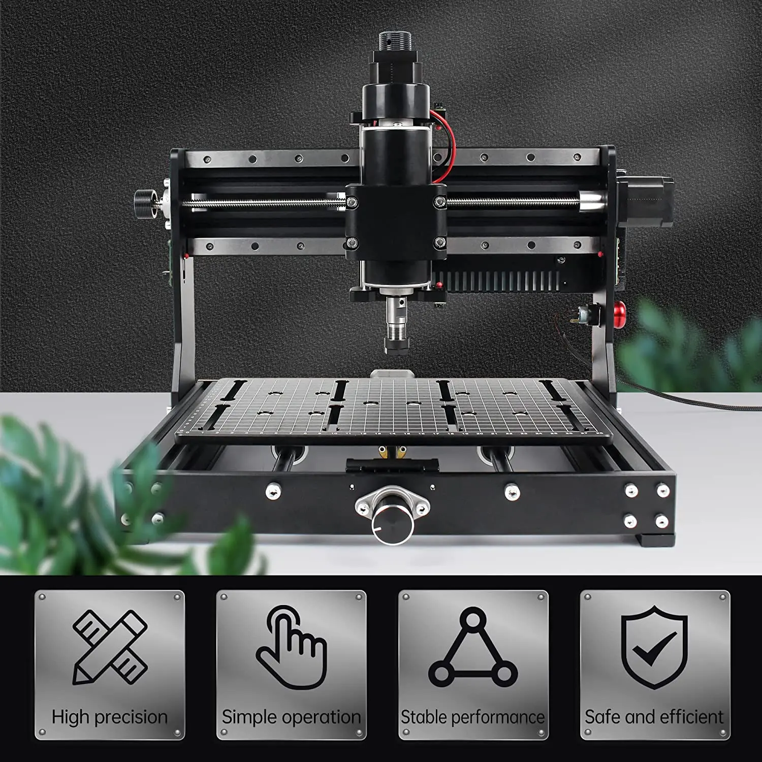 ​ 3 Axis Milling Machine CNC Wood Router 3020 Plus With 500W Spindle GRBL Control DIY Laser Engraving Machine Pcb Cutting Metal