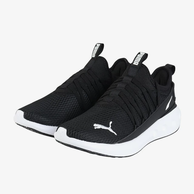 Puma véritable Softride hommes et femmes coupe basse maille chaussures de course à semelles épaisses 310155-01 1