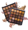 25 Colors Eyeshadow Nude Eye Shadow Compact Palettes Earth metallic & shimmer & matter make up smoky warm eye shadow kit PE25 1