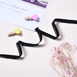 Premium Quality Elastic Band, 10mm Width, 10 Yards - Ideal for DIY Garment Sewing and Crafts (Black)