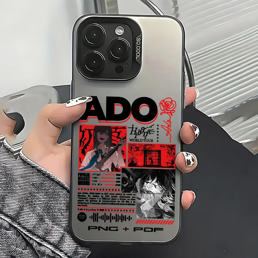 Japanese Singer Ado Anti-Fall Matte Phone Case