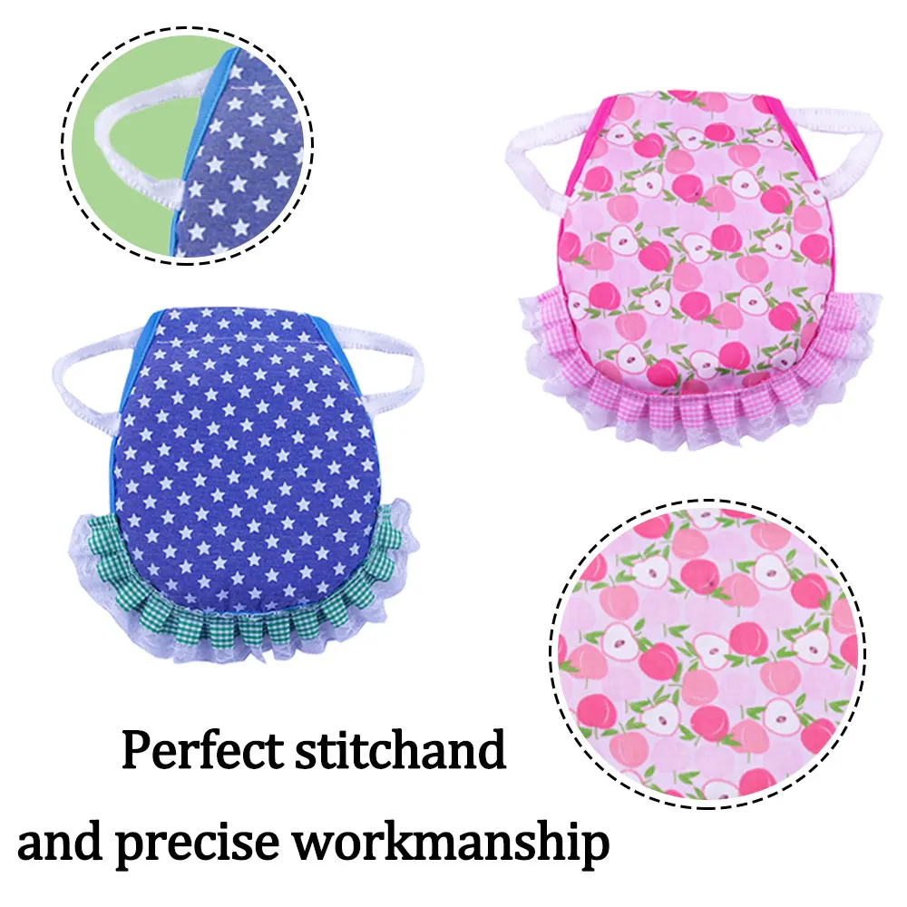 Hen Apron Feather Retainer Duck Goose Poultry Double Apron Back Protector Lace Edge Poultry Decorative Accessories Pet Products 4