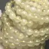 Meihan A+ Natural Libyan Gold Tektite Meteorite Round Loose Beads Bracelet For Jewelry Making Design Gift 2