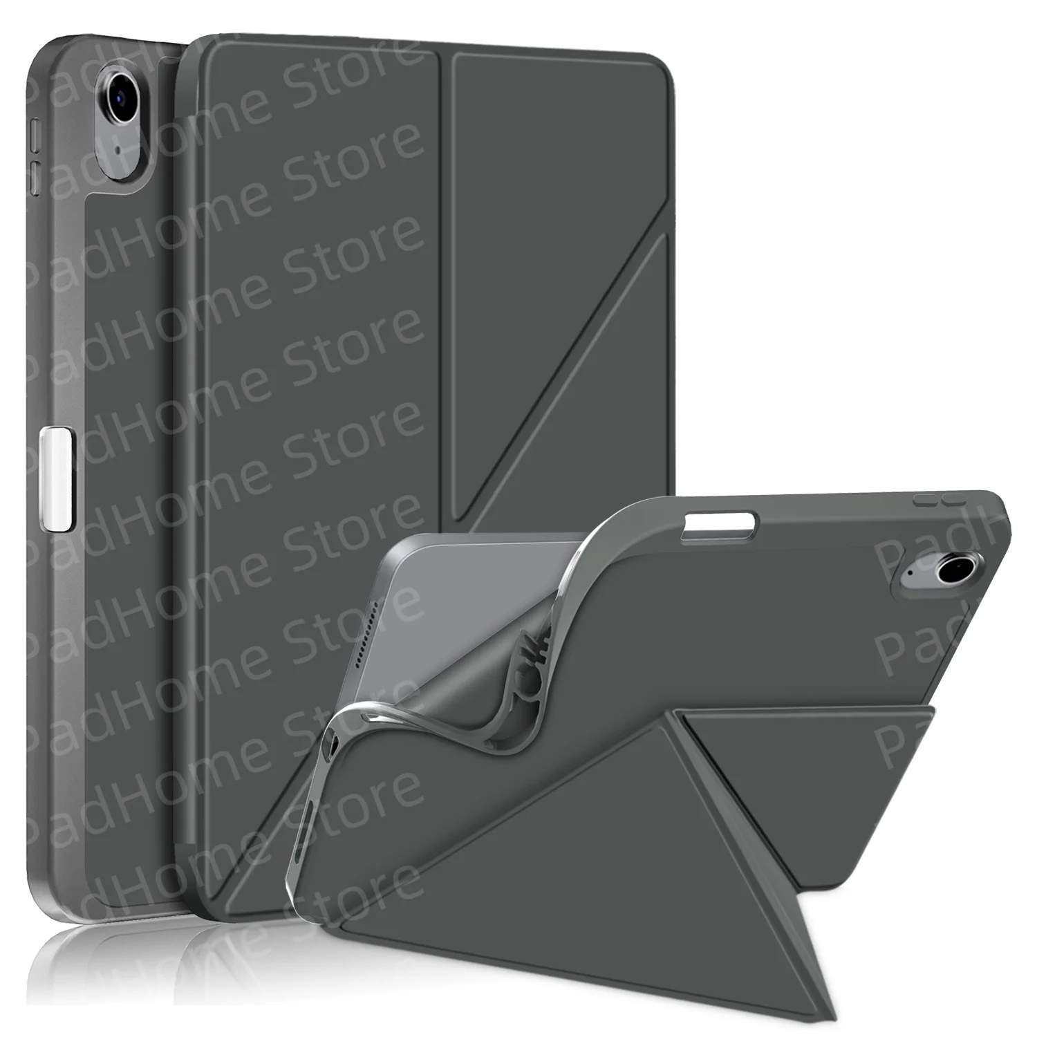 Magnetic Deformation Stand Tablet Case with Pencil Holder, iPad 10.9in 2022