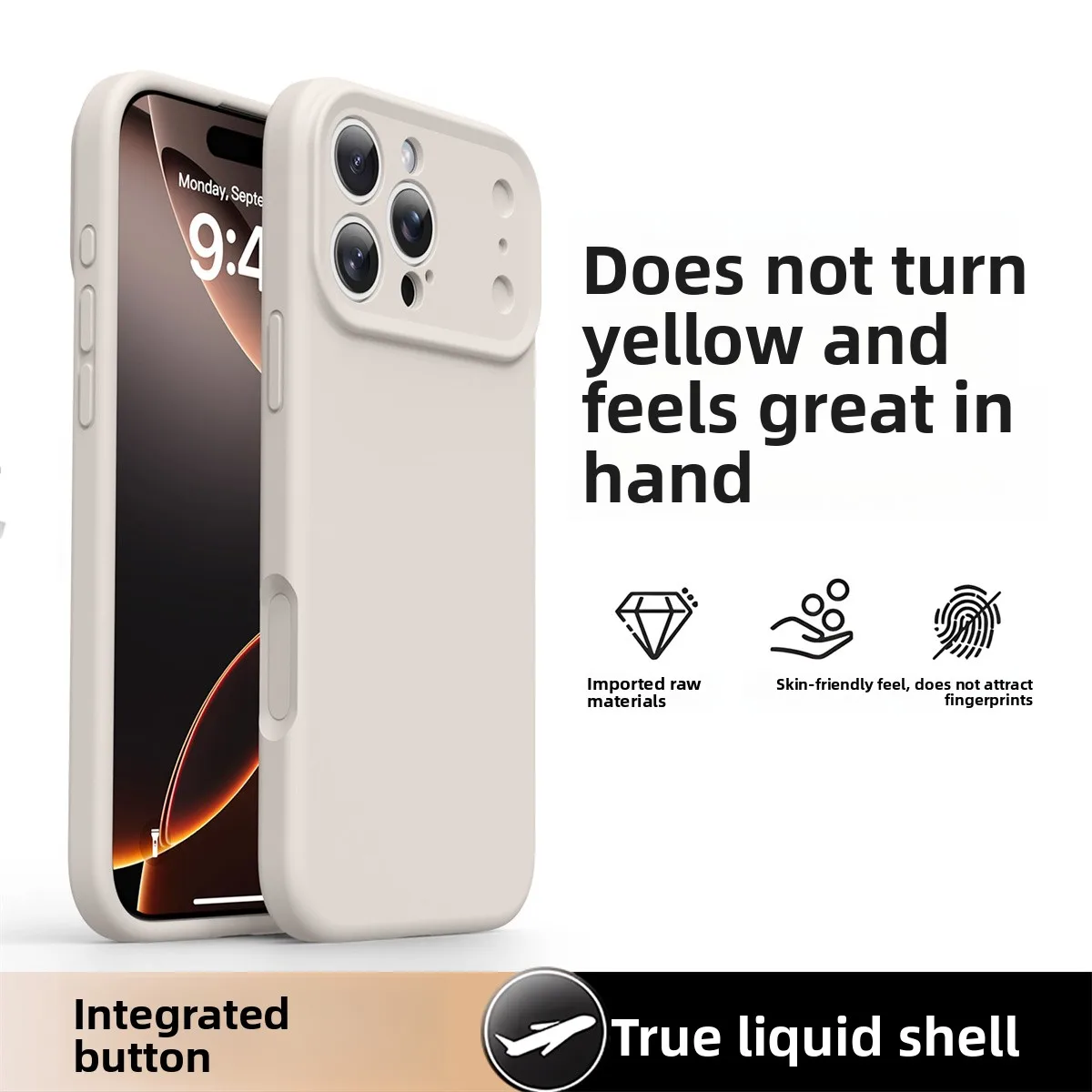 Premium Liquid Silicone Shockproof Phone Case - Soft Protective Cover