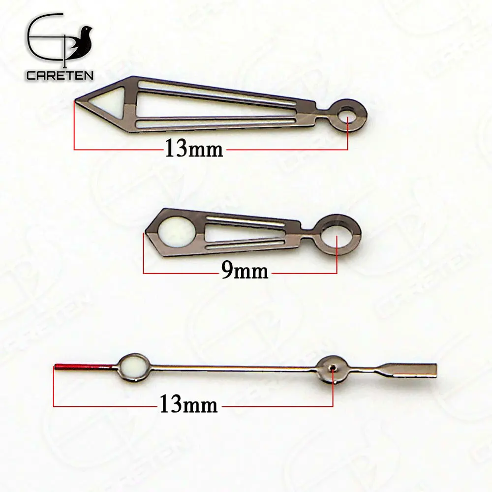 Watch Hands Green Luminous For Seamaster 300 Fit NH34 NH35 NH36 NH37 NH38 NH39 NH70 NH71 Accessories Movements