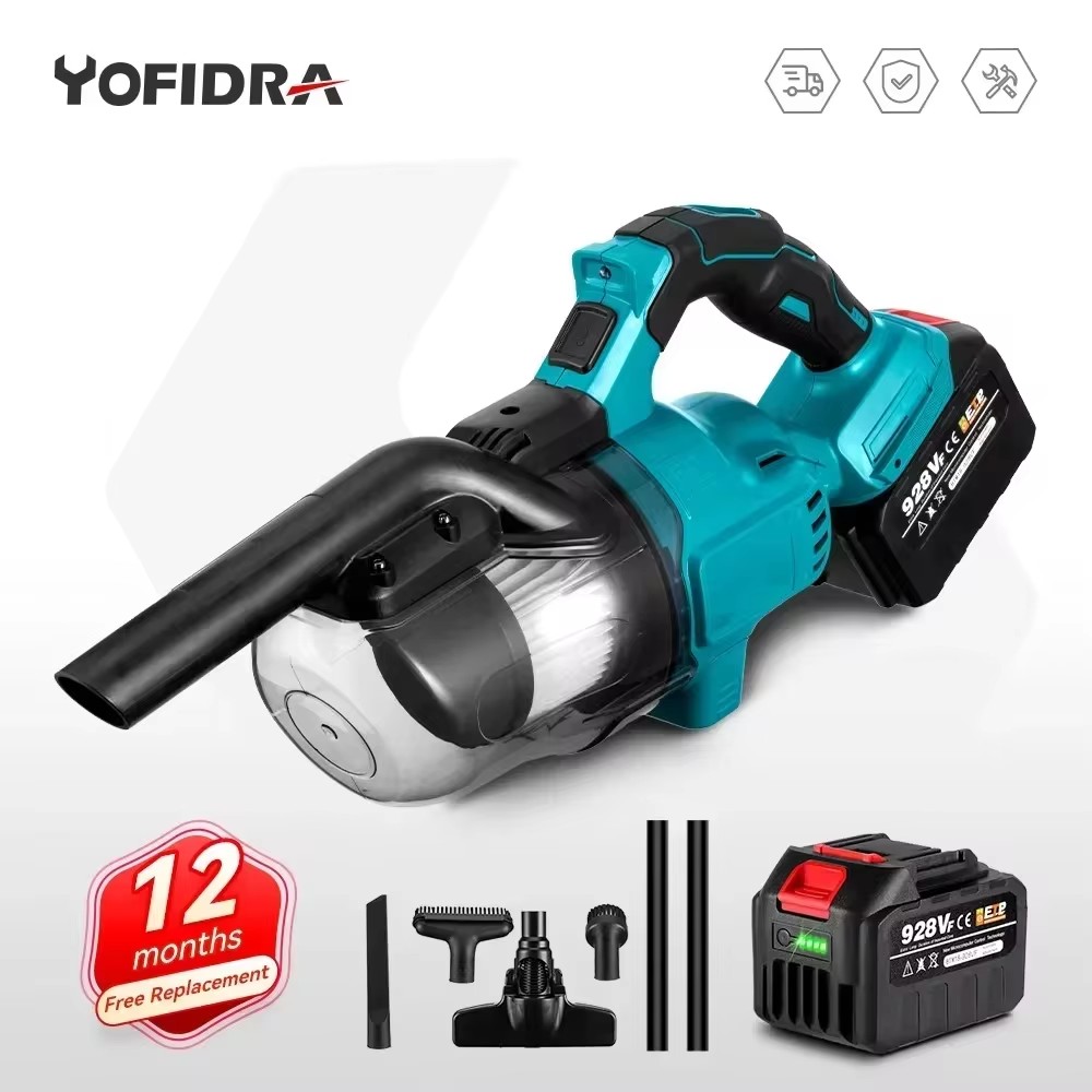 Cordless Handheld Electric Vacuum Cleaner Powerful 1000W Rechargeable Household Indoor Cleaning Tools For Makita 18V Battery