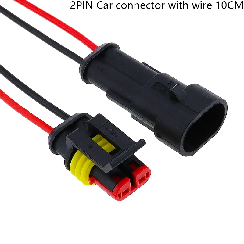 Conectordecableeléctricoimpermeableselladode2pines,conjuntodeconectoresautomáticosconcable-AliExpress13