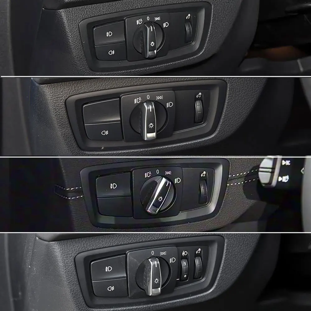 Auto Scheinwerfer Schalter Panel Scheinwerfer Dreh Vorne Hinten Nebelscheinwerfer Taste Abdeckung Für BMW 1 2X1X2 Serie f20 F21 F48 F49 F22 F23 F39 – Detail 8