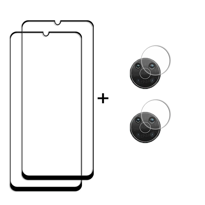 2-Pack Full Glue Tempered Glass Screen Protector Film