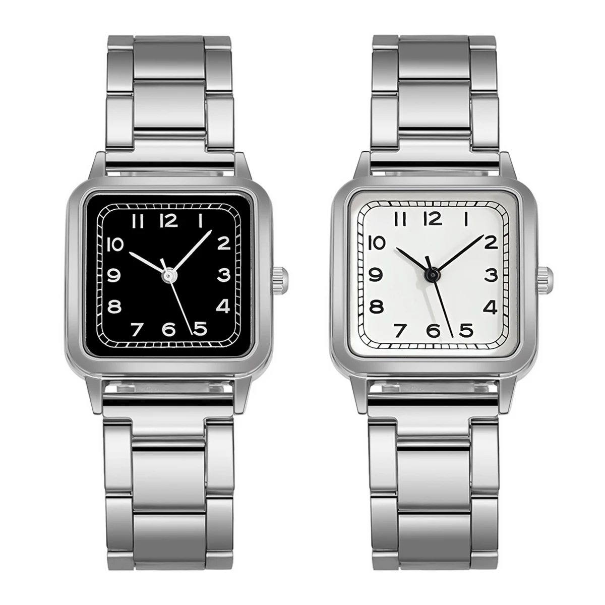 Women's Watches Fashion Square Watch Alloy Strap Luxury Ladies Quartz Wristwatches Female Clock Gift relogio feminino 6
