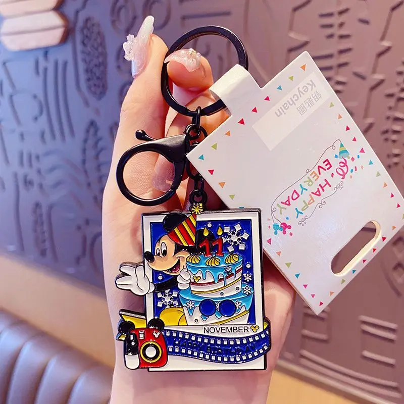 

Wholesale Disney Kawaii key chain Mickey Minnie key chain cute cartoon anime pendant couple school bag ornaments ji gift