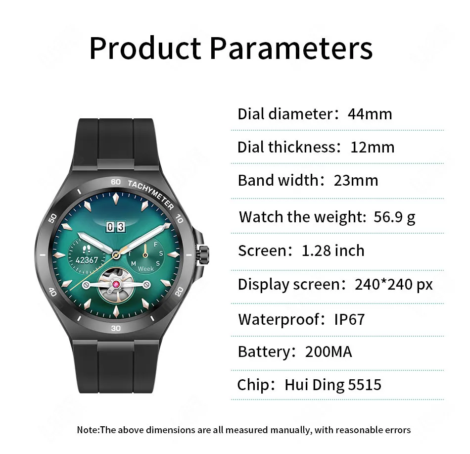 2022 LIGE 1.28-inch Smart Watch Men Heart rate ECG Monitor Sport IP67 Waterproof Watches Real-time Weather men women Smartwatch