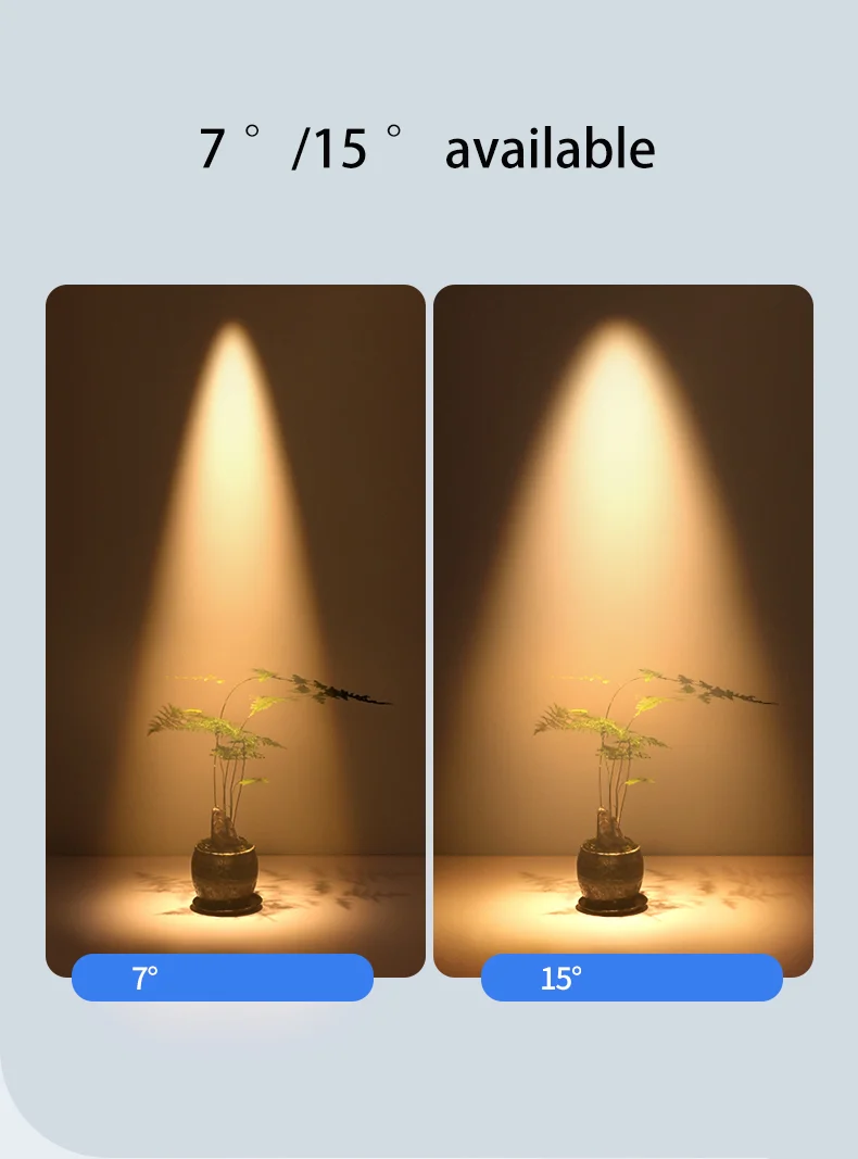 Description Picture 4 of itemLed Mini Spotlights Surface Mounted Spot Light Small Beam Angle 7 Degree 15 Degree Foco Cabinet Adjustable Atmosphere Lamp
