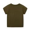 Jumping Meters 2-7T Summer Boys Animals  Tshirts Print Fashion Short Sleeve Kids Tees Tops Baby Clothing 4