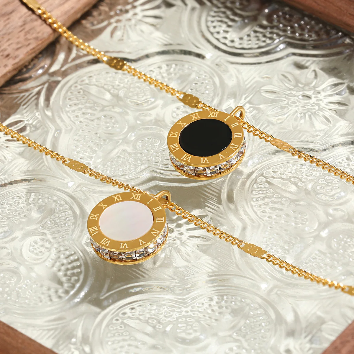 JewelryWe Gioielli 2 Pezzi Collana da Uomo Donna Coppia Fidanzati in Acciaio Inossidabile Ciondolo Pendente Ala del Angelo San Valentino Regalo