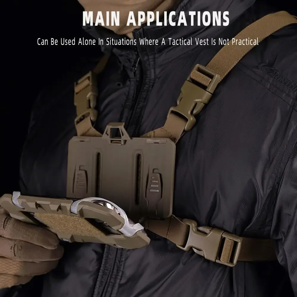Chest Mount Harness Strap Portable Chest Fixed Phone Clip Holder Lightweight Air