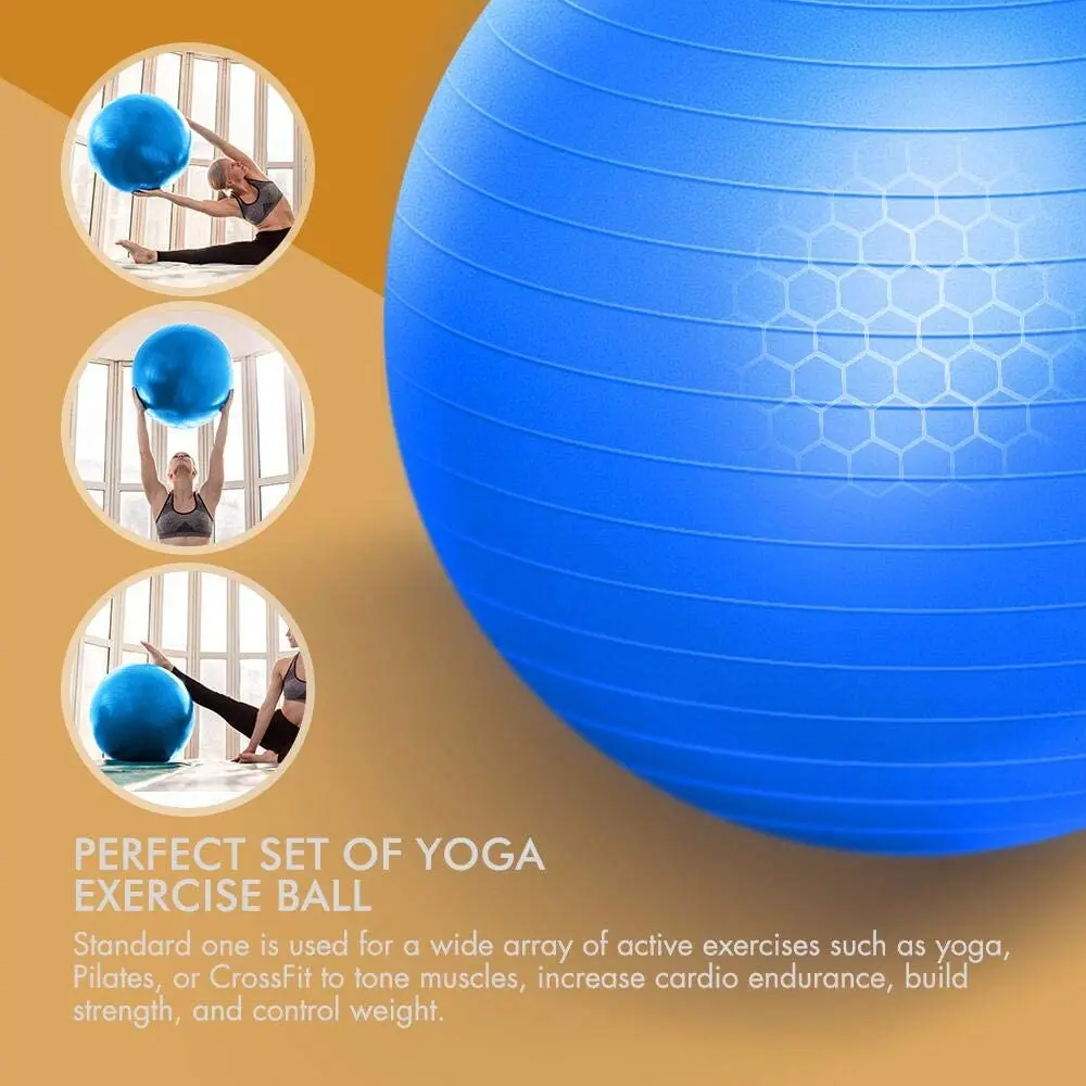 Sport Yoga Ball Fitness Gym Fitball Exercise Pilates Workout Balance Ball 95cm yoga ball