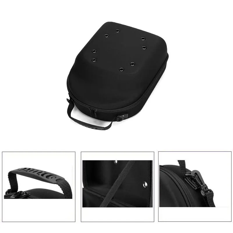Unisex Baseball Hat Travel Bag Baseball Cap Case Sport High Quality Storage Carrier Box Display EVA Carrying Bags Solid Color