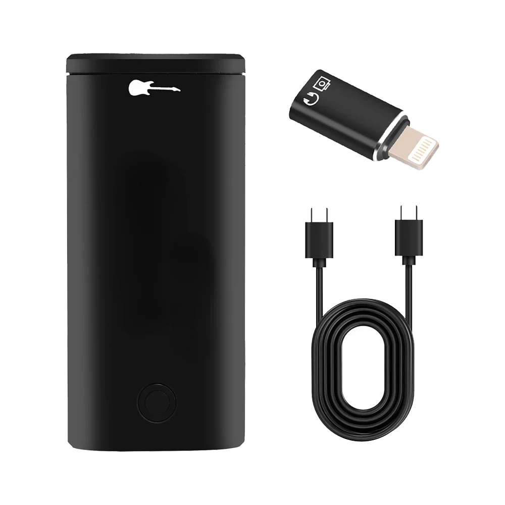 Portable Pocket USB Sound Card Guitar Headphone Recording Live Streaming Plug and Play Mini Audio Mixer