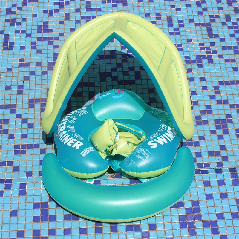 Baby Swimming Ring Inflatable Armpit Floating Kid Swimming Pool Accessories Circle Bathing Inflatable Toddler Rings Water Toys 5