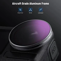 ND CPL Lens Filter For DJI OSMO Action3 4 5 Pro Action Camera Accessories UV ND8 ND16 ND32 Lens Filter Set Aluminium Alloy Frame 5