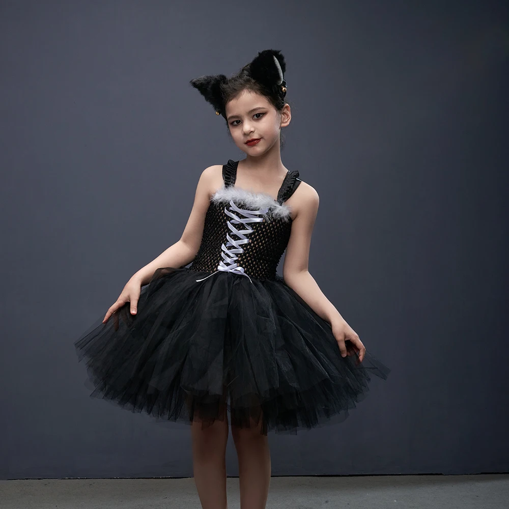 Halloween Tutu Black Tutu Skirt Age Halloween Tutu Dress, Black