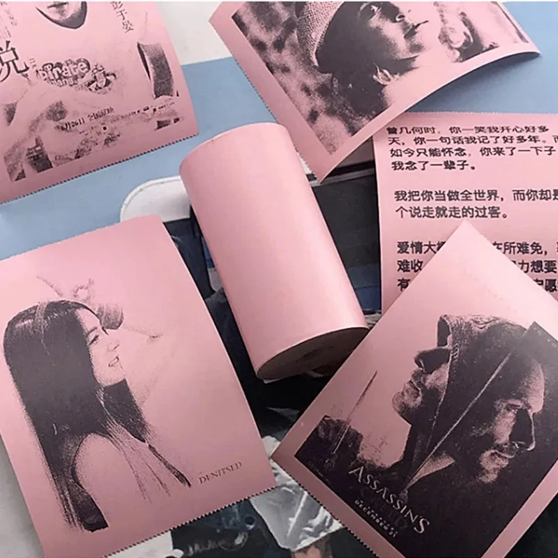 어린이 야외 선물용 DIY 스티커, 감열지, 사진 인쇄 즉석 인쇄, 프린터 소모품