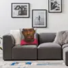 Tyler, The Creator Mugshot Square Pillowcase Polyester Linen Velvet Printed Zip Decor Pillow Case Sofa Seater Cushion Case 6