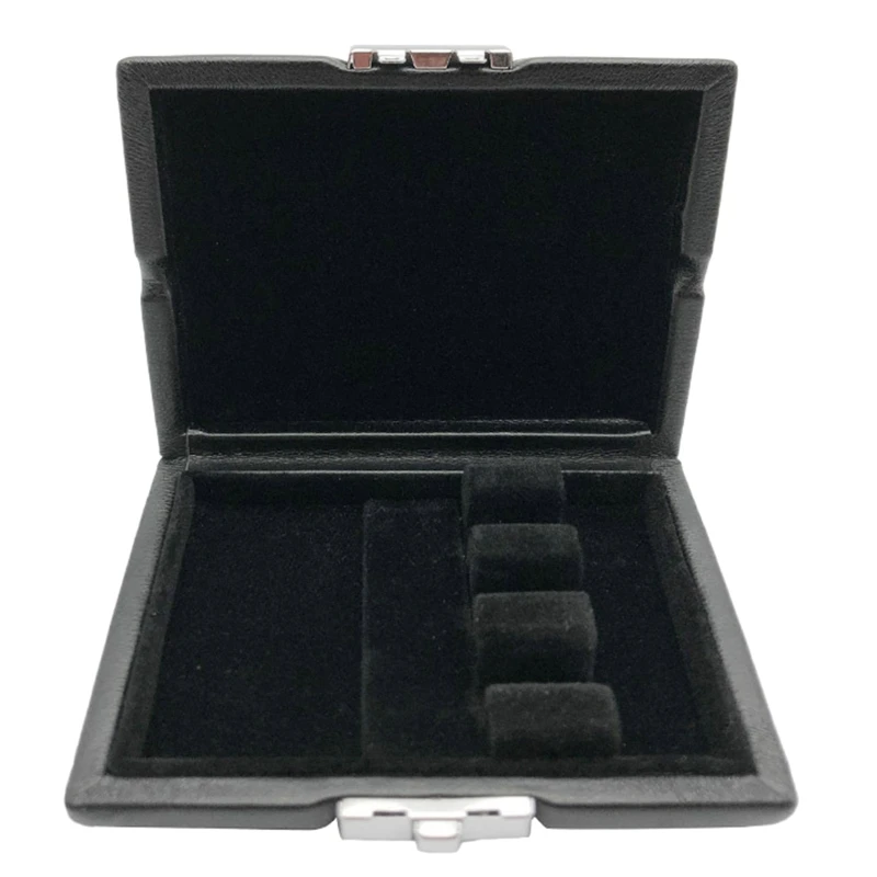 

Oboe Reed for Case Leather Reeds Holder Storage Box Protector for Case for 3 Obo