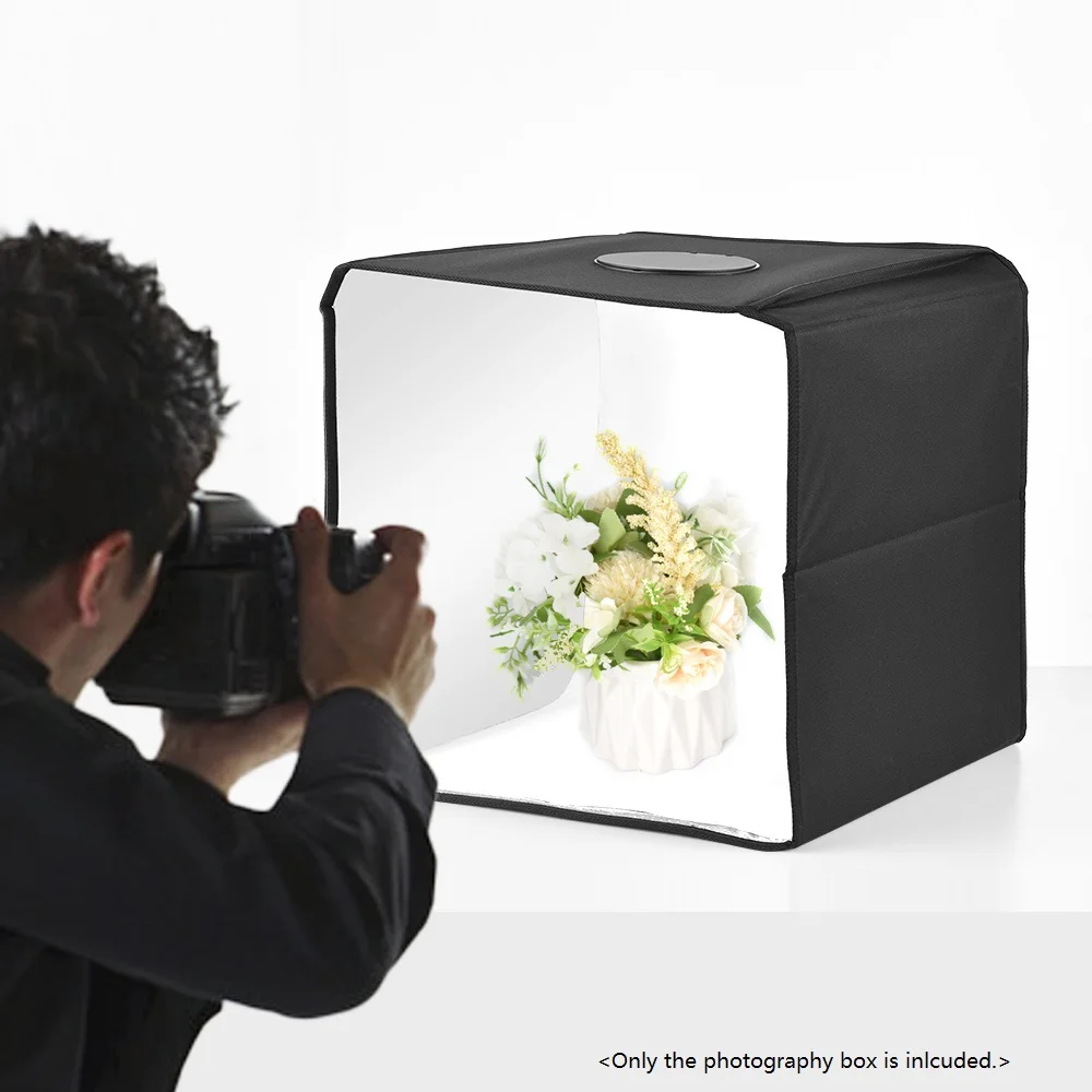 40 X 40cm Portable Mini Photography Light Box Integrated Professional Light Tent USB Power Supply for Studio Product Photography