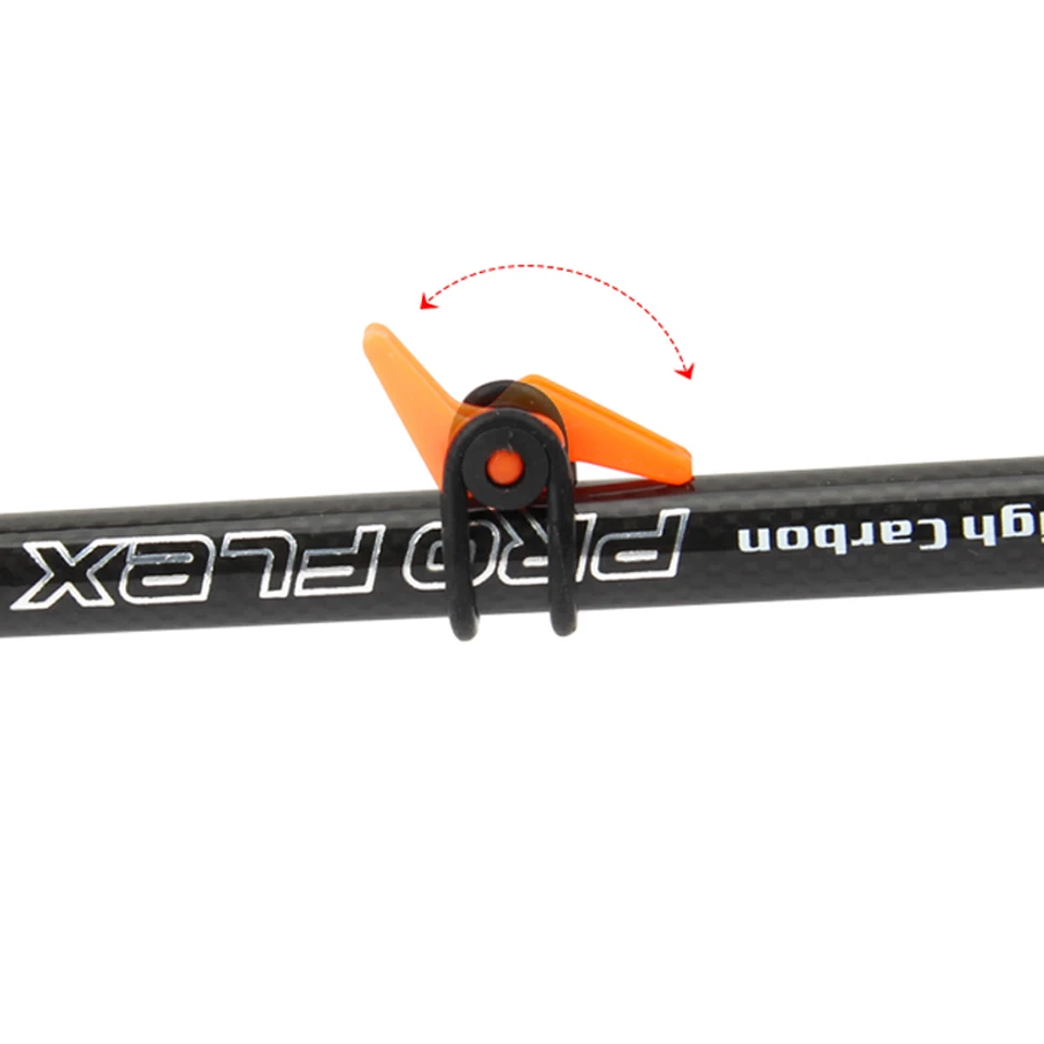 Fishing Rod Accessories Plastic Fishing Hook Secure Keeper Holder 10Pcs/lots for Bait Casting