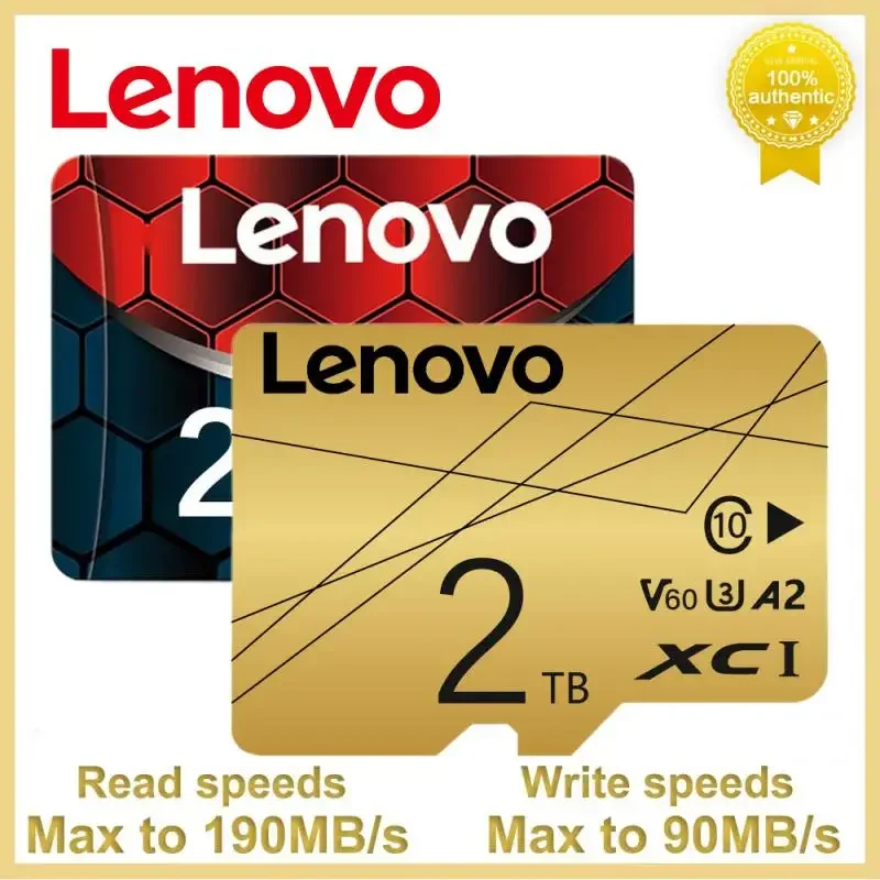 Scheda Di Memoria Sd Ad Alta Velocità Lenovo Class 10 2Tb 128Gb 256Gb Micro Tf Sd Card 1Tb 512Gb Cartao De Memoria Per Nintendo Switch